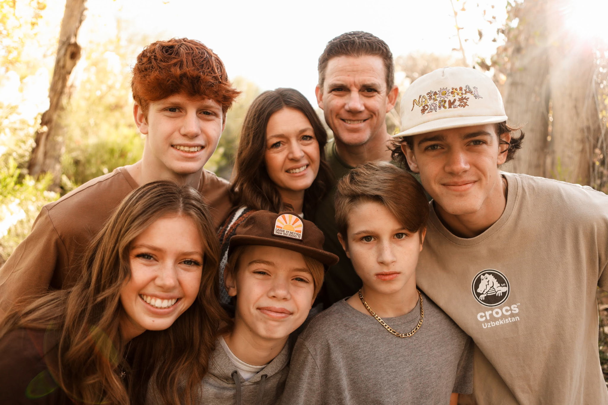 Denis Bonham and family